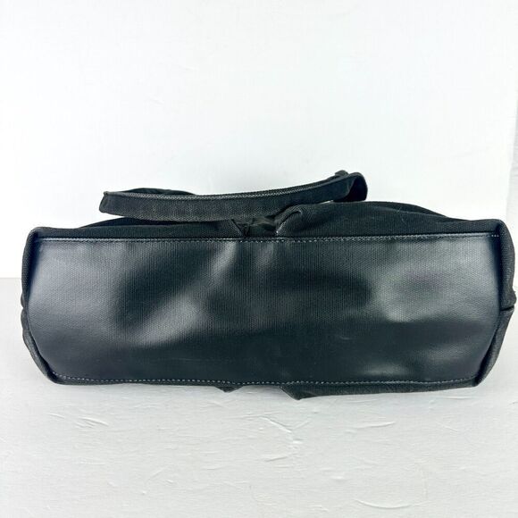 Dagne Dover Vida Organic Cotton Tote Laptop Bag Black - Picture 5 of 9